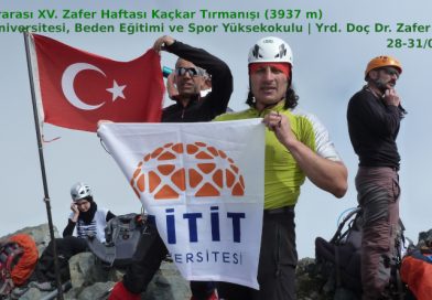 Uluslararası 15. Zafer Haftası Tırmanışı (Kaçkar 3937 m)
